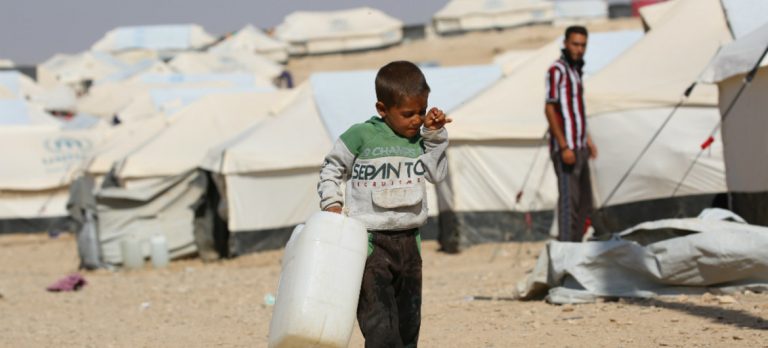 Ocho niños menores de cinco años fallecen en el campo de Al Hol en menos de una semana