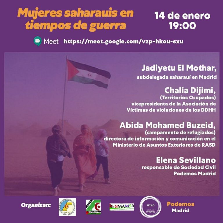 Las mujeres para los saharauis fueron, son y serán siempre el motor del país 
 S…