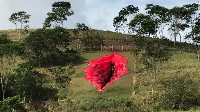 Escultura con forma de vulva causa controversia en Brasil