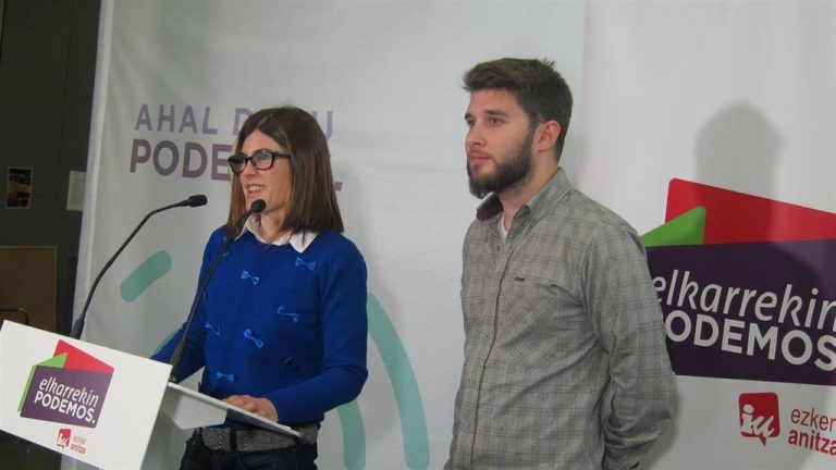 Elkarrekin Podemos-IU dice que no se avanza si se acepta que hubo «daños justos» en el marco de la actuación de ETA