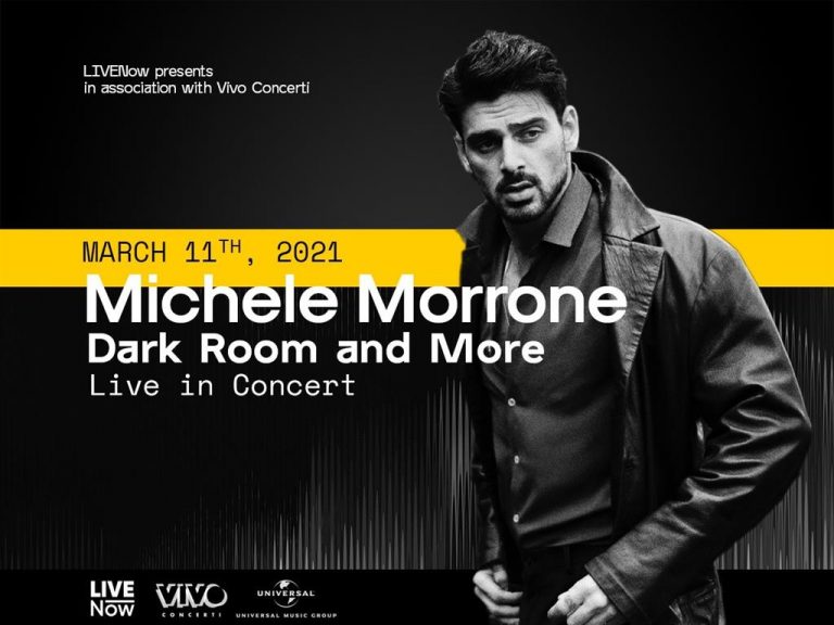 Michele Morrone presenta ‘Dark Room’, su primer disco, con un concierto en streaming