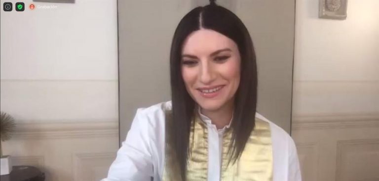 Laura Pausini espera que su nominación al Oscar sea «un regalo» para Italia «en un momento difícil»