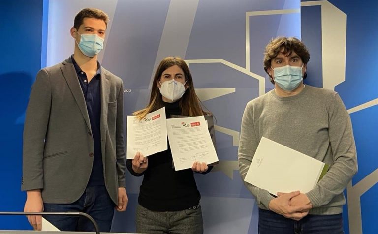 PNV, PSE y Podemos-IU condenan los ataques a partidos «consecuencia de los discursos de odio de la extrema derecha»