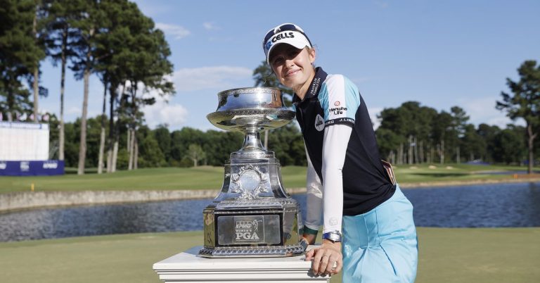 Nelly Korda gana su primer título importante y es la nueva número del mundo