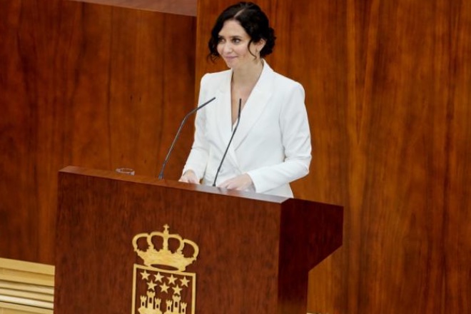 Ayuso, presidenta de la Comunidad de Madrid tras dos días de investidura