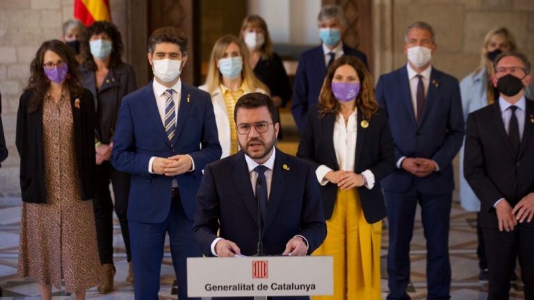 Pere Aragonès anuncia que los presos políticos salen de la cárcel «con la cabeza alta y las ideas intactas»- NIUS