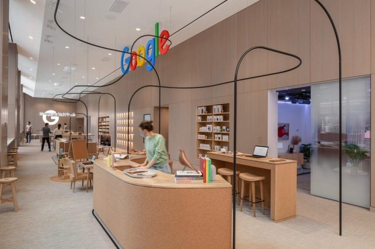 Así es por dentro la primera tienda física de Google (vídeo) | Industria