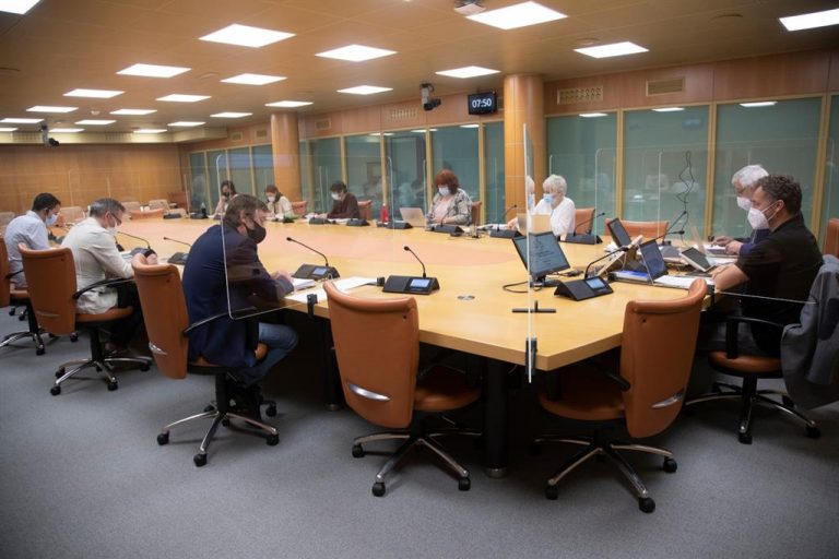 PNV y PSE aprueban con el apoyo de Podemos el dictamen de Ley antipandemia vasca y el rechazo de EH Bildu, PP+Cs y Vox