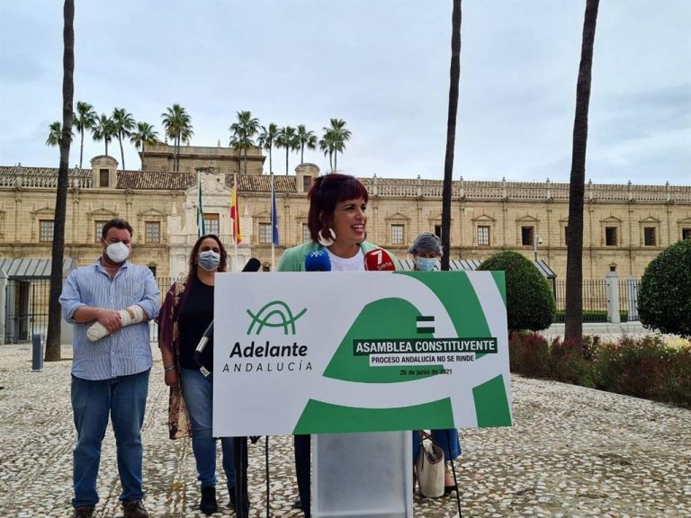 Teresa Rodríguez lidera este sábado en Granada la «refundación» de Adelante Andalucía tras la ruptura con Unidas Podemos