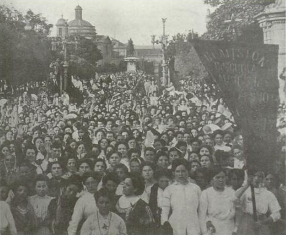 Primera manifestación feminista en España (10/07/1910) – El Observatorio del laicismo