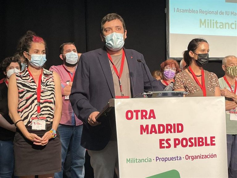Álvaro Aguilera, nuevo coordinador de IU en Madrid