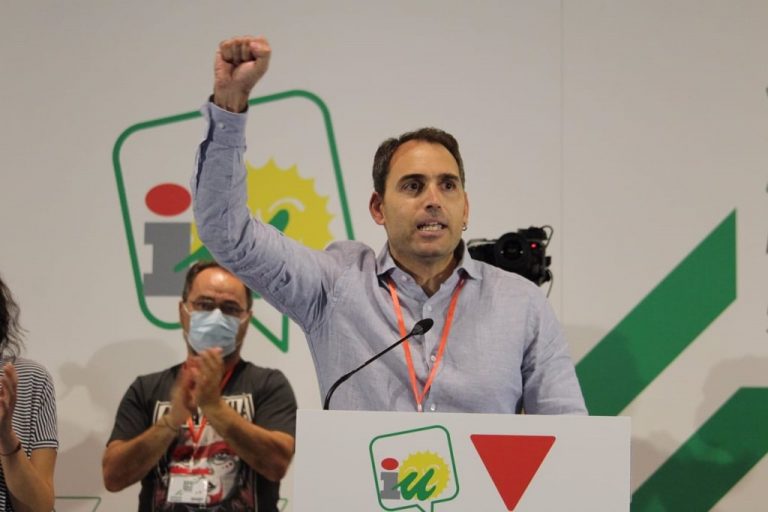 Valero convoca «a toda la izquierda» y a la «unidad popular» tras repetir al frente de IU Andalucía con 86% de apoyo
