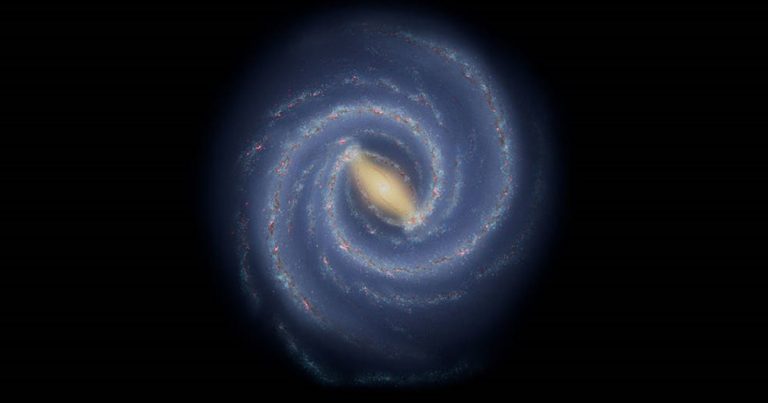 Astrónomos han hallado una anomalía en la estructura de uno de los brazos de la Vía Láctea