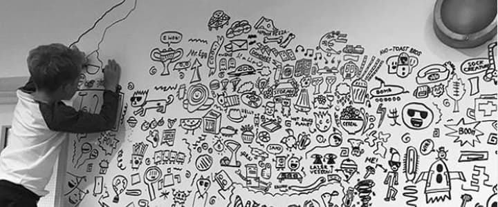 The Doodle Boy: El niño artista castigado
