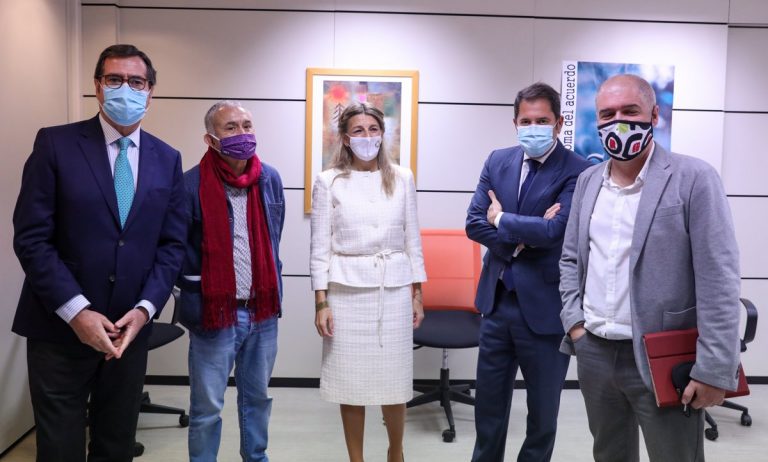 Gobierno y agentes sociales alcanzan un acuerdo para extender los ERTE hasta el 28 de febrero