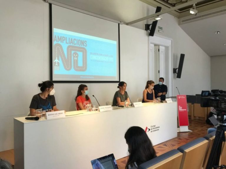 Crida a la mobilització massiva contra l’ampliació de l’aeroport de Barcelona el 19 de setembre. – Poder Popular