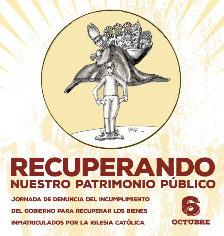 Jornada de denuncia del incumplimiento del gobierno ante el expolio de la iglesia católica – El Observatorio del laicismo
