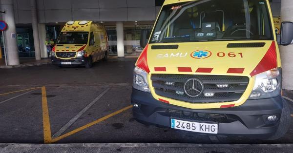 Un joven, herido grave al caer por un terraplén con su moto en la carretera de Felanitx