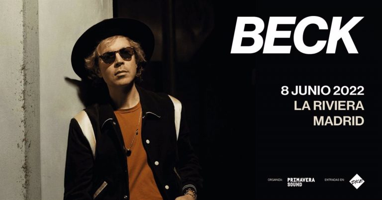 Beck actuará en Madrid y Barcelona dentro de su gira europea en 2022