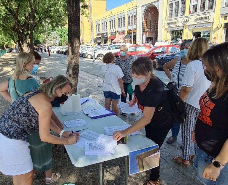 IU pide al Ayuntamiento de Sevilla «implicación» en la retirada del amianto existente en los centros educativos