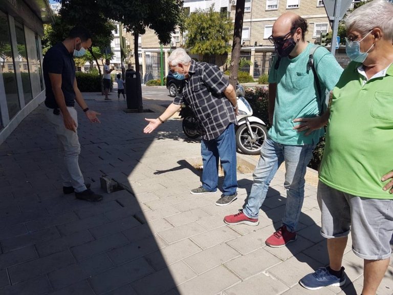 Rojas ve «un fiasco» la reurbanización de la avenida del Greco y reclama mejoras en la zona
