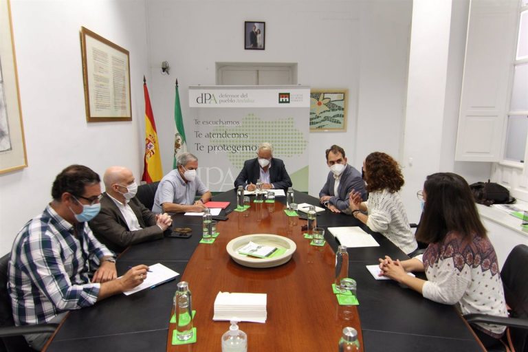 Unidas Podemos se reúne con Maeztu para abordar «la alfombra roja de Moreno a fondos buitres» con plantas fotovoltaicas