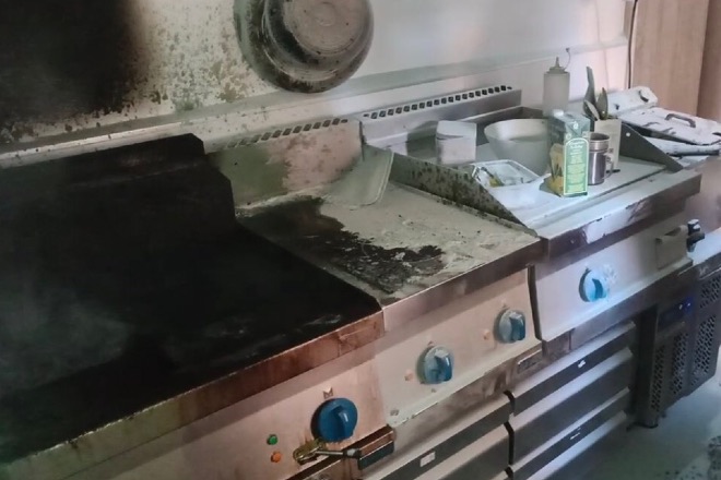 arden freidoras de un restaurante