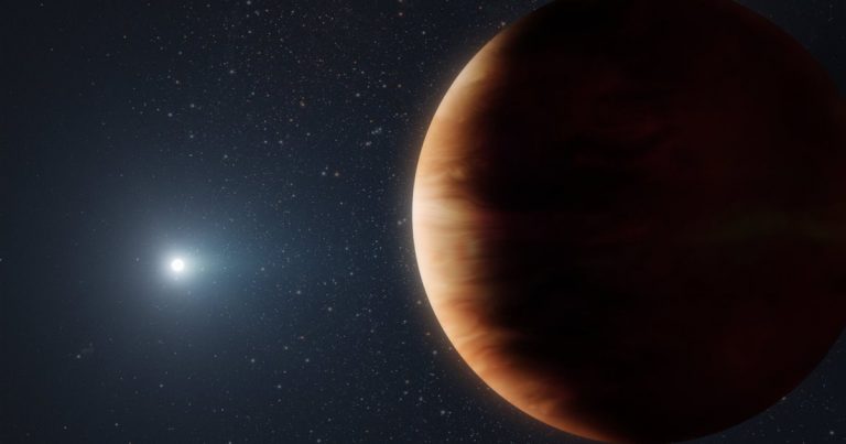 El planeta que sobrevivió a su estrella