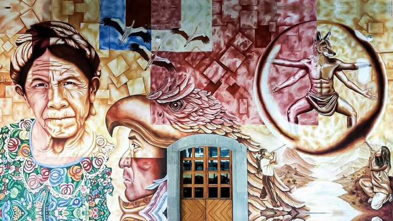 El autor del mural holográfico más grande del mundo es un mexicano