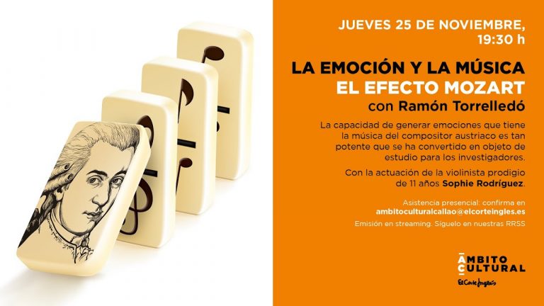 Música y emoción, “el efecto Mozart”