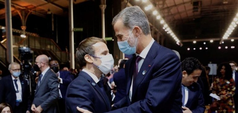 Macron, Felipe VI y Harris unen su voz a favor del multilateralismo