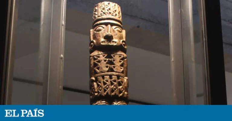 El ídolo de Pachacámac, un caso excepcional de pintura policromática | Ciencia