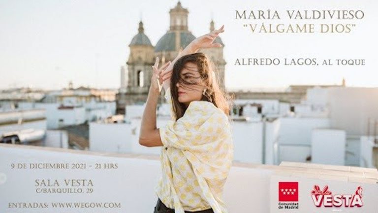 La cantaora María Valdivieso presenta su nuevo disco ‘Válgame Dios’ el próximo 9 de diciembre en Madrid