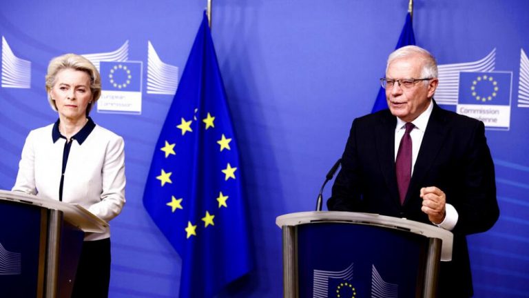 La Unión Europea hace a Putin responsable del ataque a Ucrania y promete sanciones nunca vistas