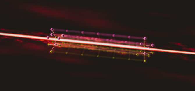 Moldear mediante láser la estructura atómica de un material