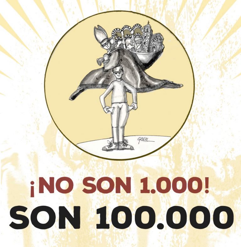 ¡No son 1.000, son 100.000! – El Observatorio del laicismo