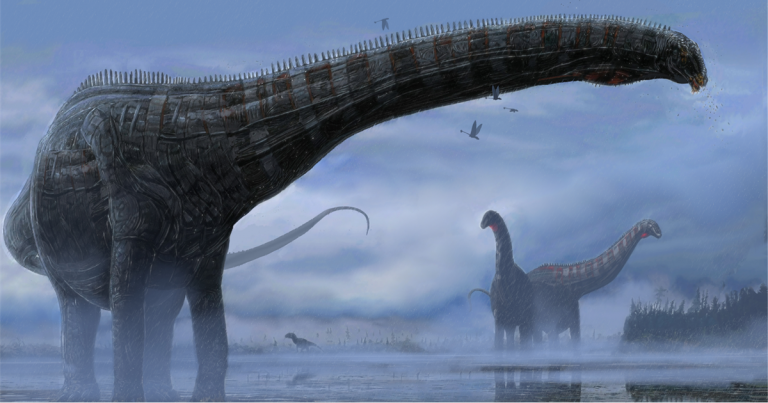 Hallan la primera evidencia fósil de una infección respiratoria en un dinosaurio