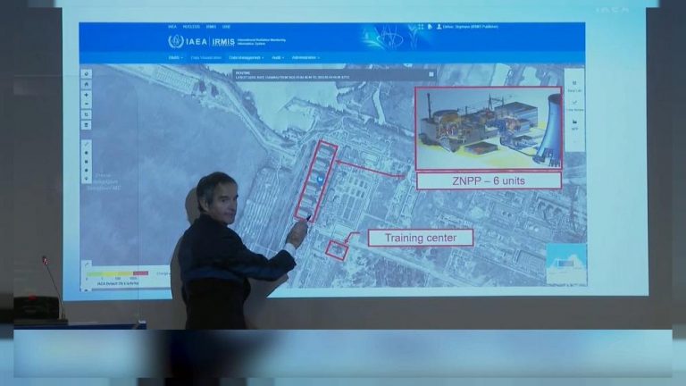 «Los 6 reactores de la central de Zaporiyi no se vieron afectados y no hubo fuga radiactiva», OIEA