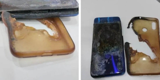 Puso a cargar el celular mientras descansaba y explotó: “No duerman con el teléfono enchufado”