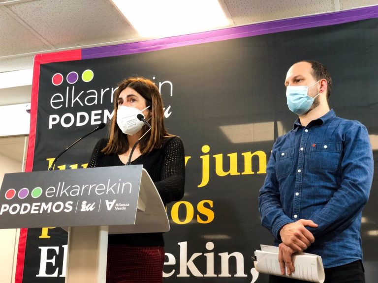 Elkarrekin Podemos-IU logra un preacuerdo con PNV y PSE para sumarse al borrador de reforma de la Ley de Educación