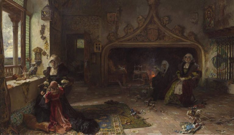 El Prado reserva un espacio a Pradilla, el pintor que triunfó con la «figura desdichada» de Juana la Loca