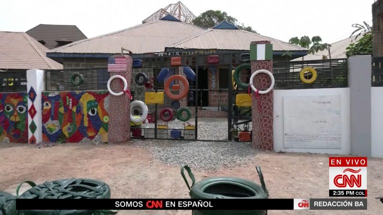 El museo de la basura que se encuentra en Nigeria