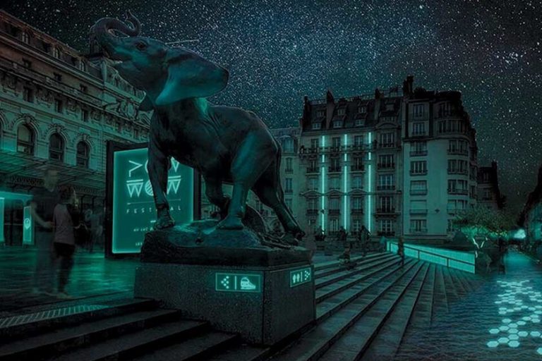 las ciudades ya prueban la bioluminiscencia