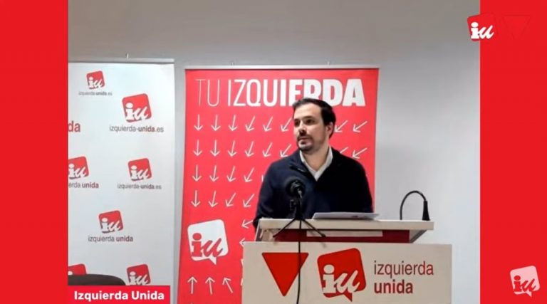 Garzón pide "audacia" ante la oportunidad de un frente amplio liderado por Díaz: Es la "apuesta inquebrantable" de IU