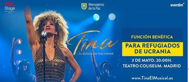 Función especial del musical ‘Tina’ que recaudará fondos para Ucrania