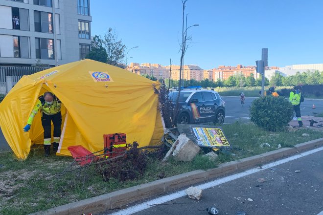 la conductora, en libertad provisional