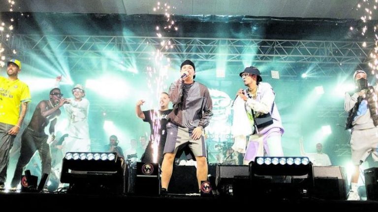 La música urbana reina en 7Palmas con los cantantes de ‘Cayó la noche’