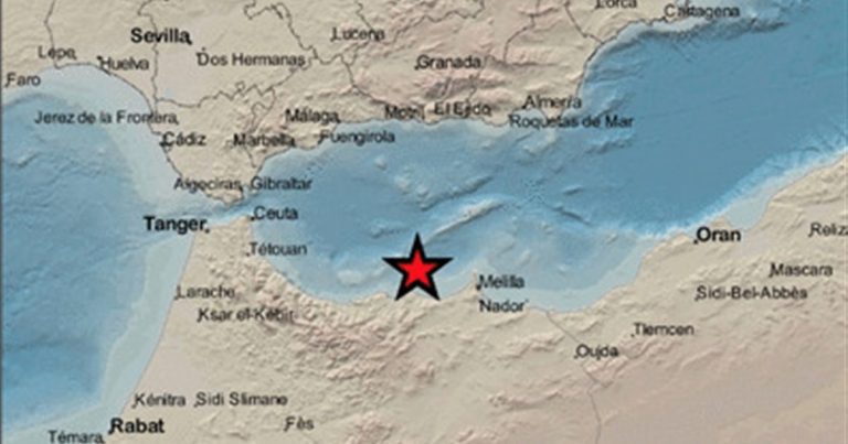 Detectado un terremoto de 5 grados en el Mar de Alborán que se ha notado en Almería y Málaga