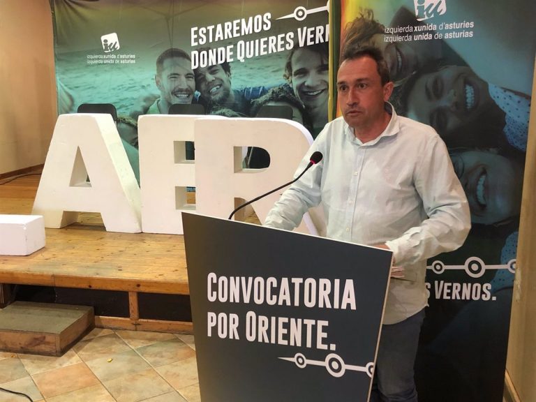 Zapico (IU) apuesta en Llanes por un desarrollo de Asturias inclusivo para las alas