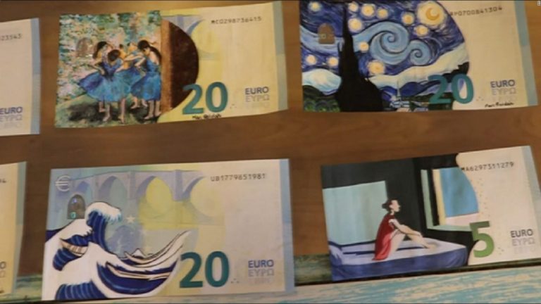 Mira cómo estos billetes se convierten en arte